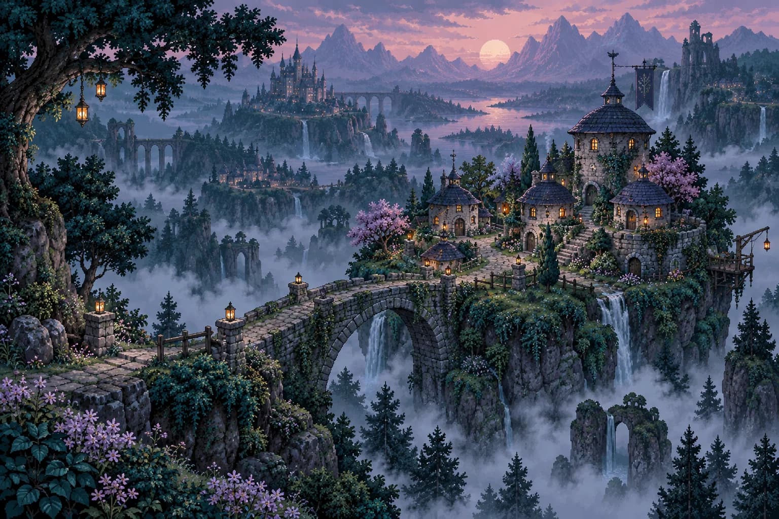Arte conceitual original criada com IA, não uma captura do jogo